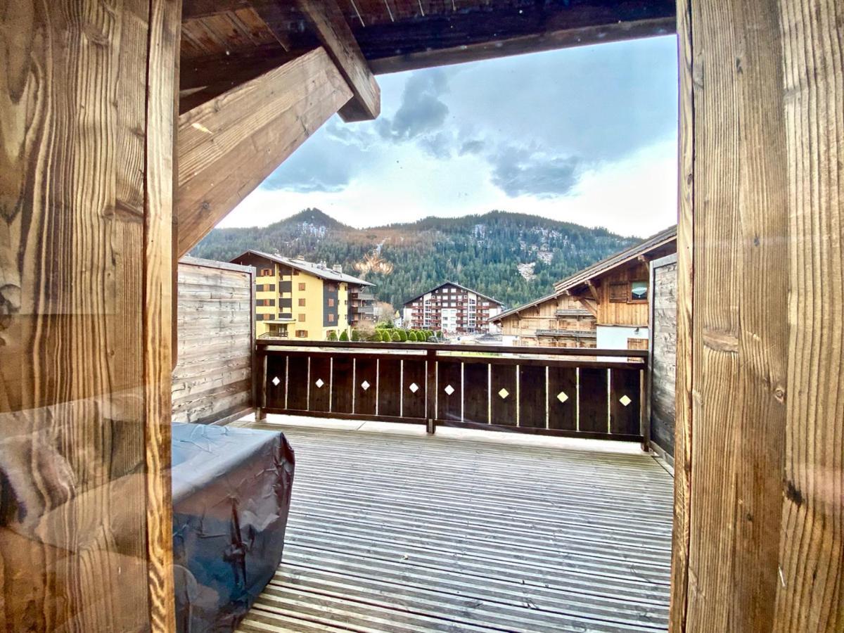 Le Nid Du Corbeau Villa Morgins Exterior photo