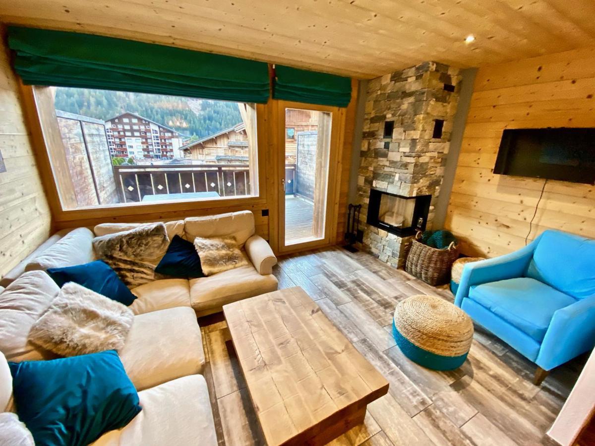 Le Nid Du Corbeau Villa Morgins Exterior photo